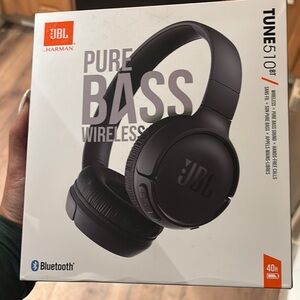 JBL Tune 510BT Wireless Headphones - Black